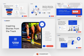 Marathon Sport 1 RR PowerPoint Template